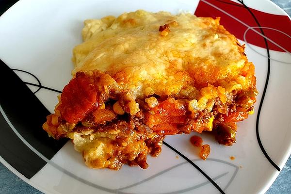 Minced Meat and Mashed Potatoes Casserole