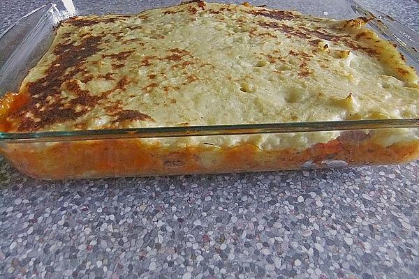 Minced Meat and Potato Mash Casserole