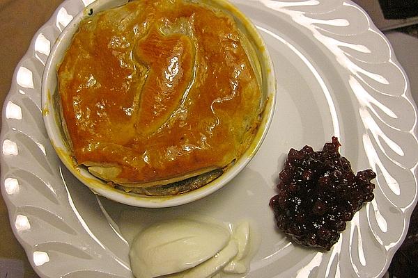 Minced Meat Pie with Cranberries