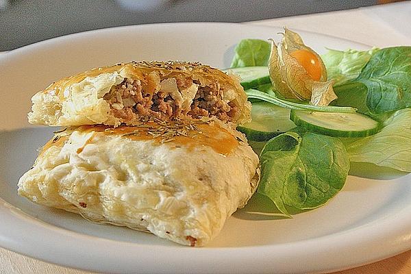 Minced Meat Pockets, Greek