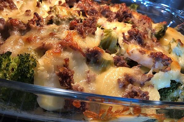 Minced Meat – Potatoes – Vegetables – Casserole