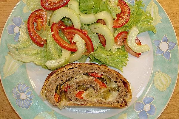 Minced Meat Roll in Puff Pastry