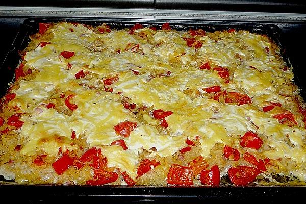 Minced Meat – Sauerkraut – Pizza