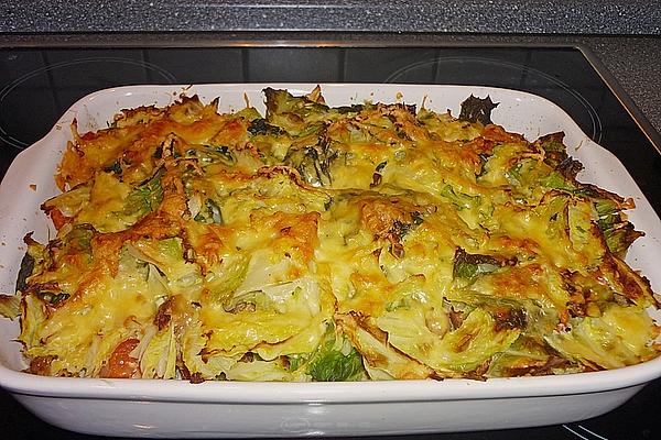 Minced Meat – Savoy Cabbage Casserole