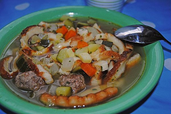 Minced Meat Shoelace Stew