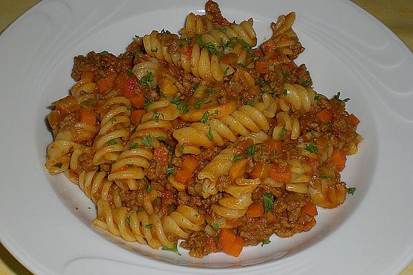 Minced Meat – Vegetable Noodles