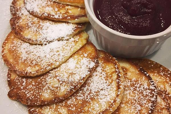 Mini Curd Pancakes