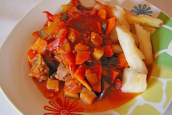 Mixed Vegetables with Lamb