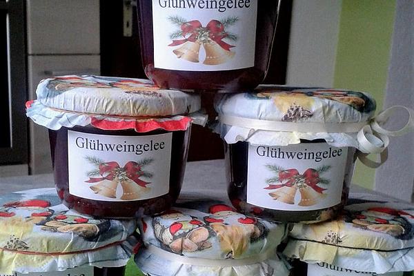 Mulled Wine Jelly with Cinnamon and Vanilla