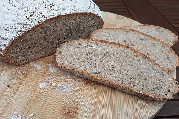 Multigrain Sourdough Wholemeal Spelled Bread