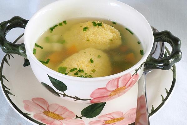 Mum`s Semolina Dumpling Soup