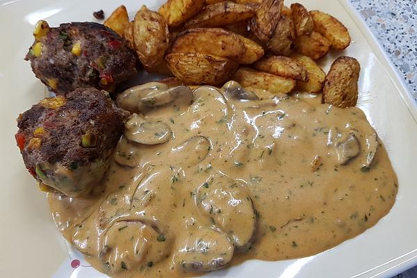 Mushroom and Sherry Cream