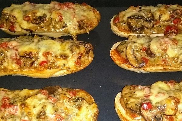 Mushroom Baguettes