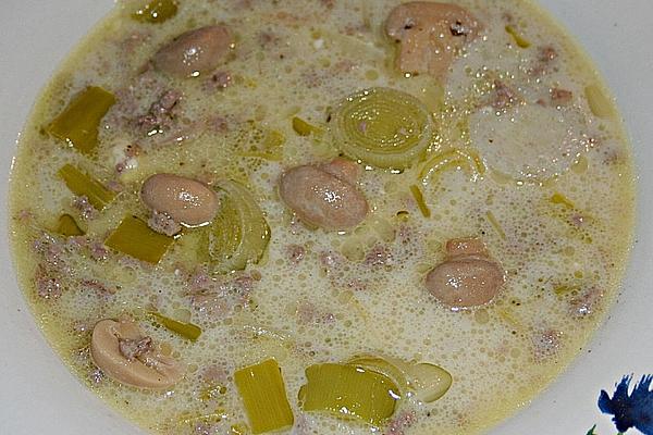 Mushroom – Leek Cheese Soup