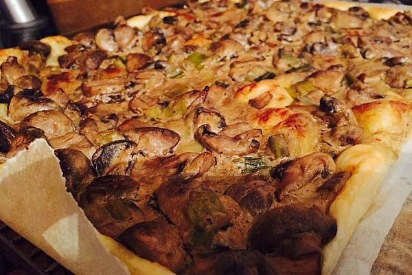 Mushroom Puff Pastry Bags