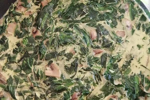 Mushroom – Spinach Soup