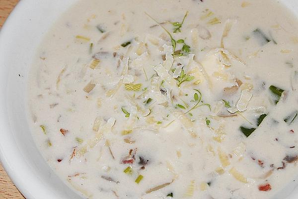 Mushroom – Spring Onion – Soup