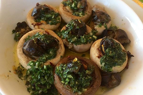 Mushrooms Farcies with Snails