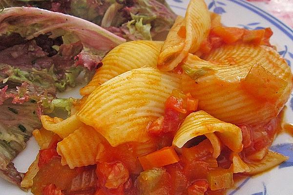 Mussel Pasta with Celery