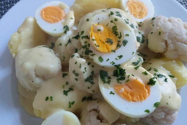 Mustard Celebration with Potatoes and Cauliflower