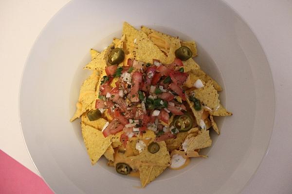 Nacho Salad with Tomato Salsa