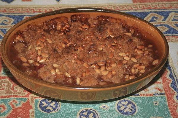Navajo-style Peach Gratin