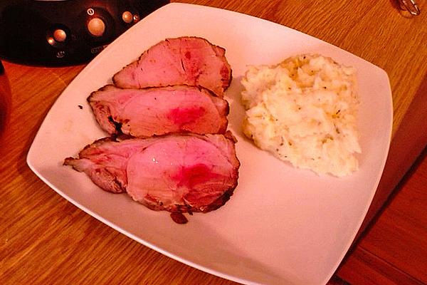 Neck Roast with Mashed Potatoes
