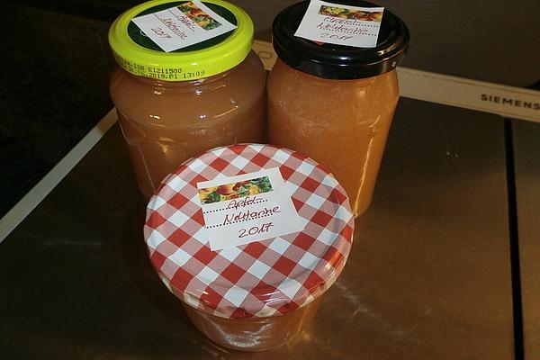 Nectarine and Apple Jam