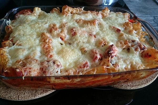Noodle – Meat Sausage – Casserole