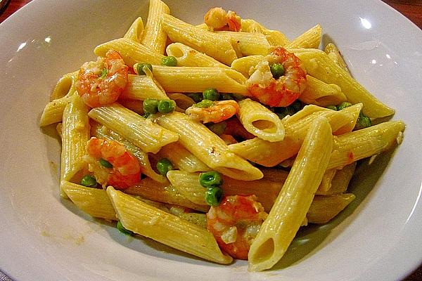 Noodles with Prawns in Coconut Milk