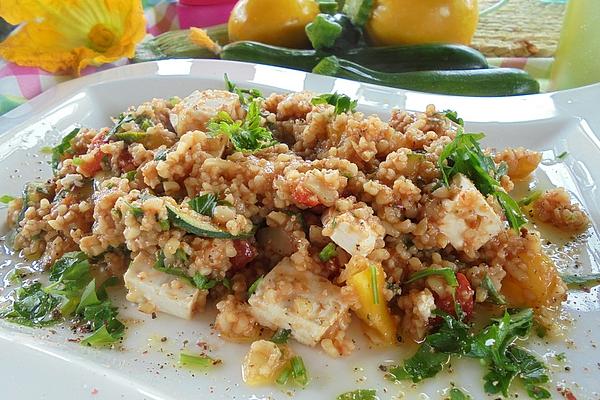 North African Bulgur Salad