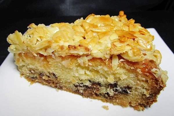 Nougat Cake with Florentine Crust