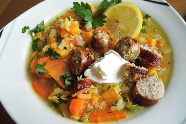 Nuremberg Sweet Potato and Lentil Stew