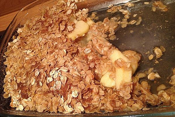Oatmeal Apple Crumble