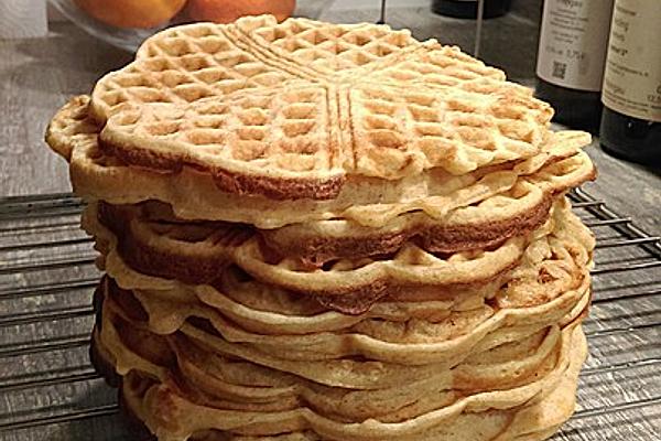 Oatmeal Butter Waffles