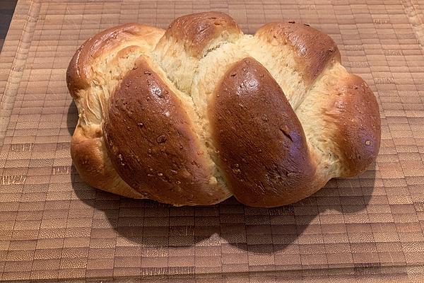 Oatmeal Yeast Plait