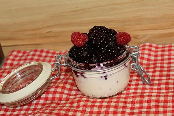 Omega-3 Quark Cream with Berries