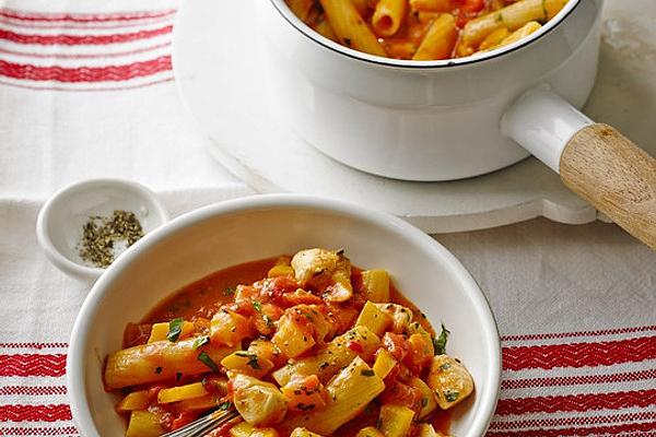 One Pot Penne with Parmesan