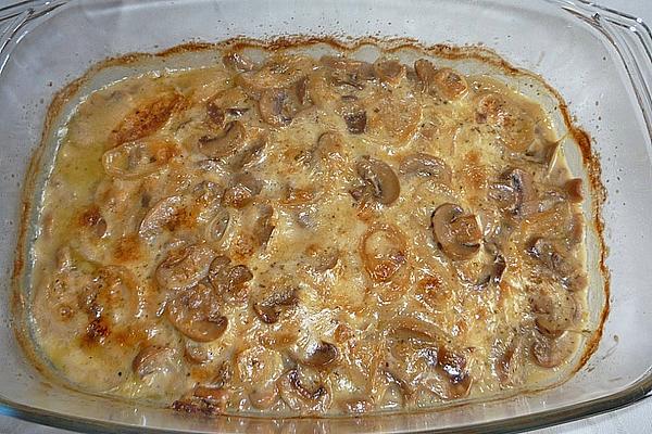 Onion and Cream Schnitzel