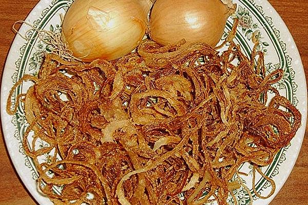 Onion Rings Are Particularly Crispy