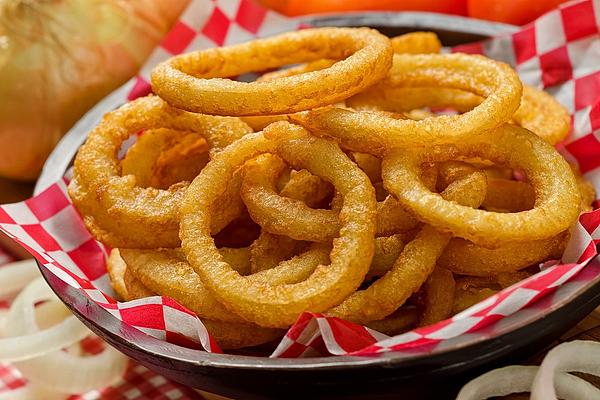Onion Rings in Beer Batter