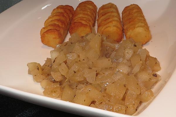 Onion Vegetables with Apples