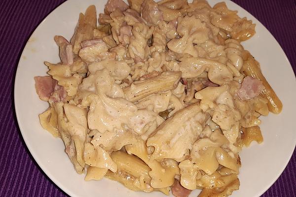 Optimized Pasta and Ham Casserole