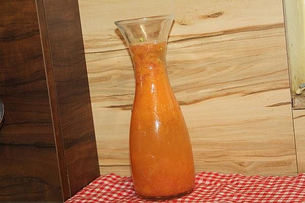 Orange and Grapefruit Lemonade with and Without Herbs