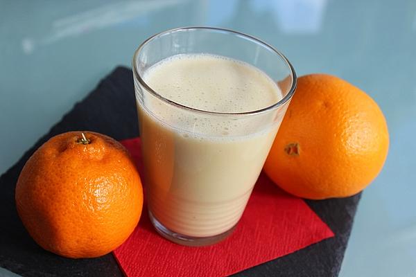Orange and Mandarin Kefir Smoothie