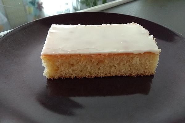 Orange Cake from Tray