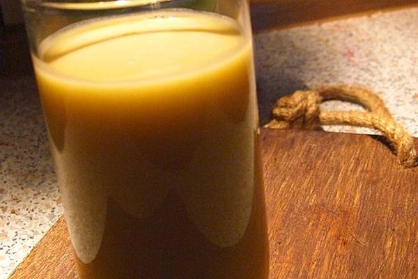 Orange Pineapple Smoothie with Coconut