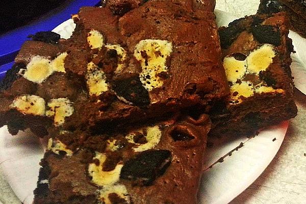 Oreo Marshmallow Brownies
