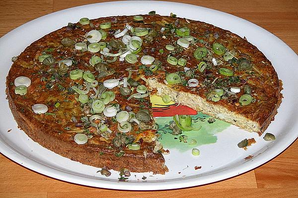 Oven-baked Frittata with Potatoes and Artichokes