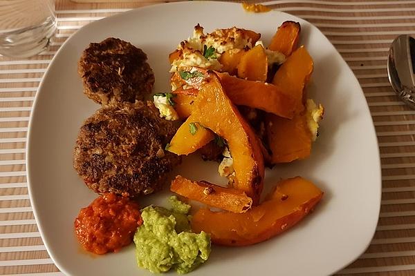 Oven Pumpkin with Meatballs